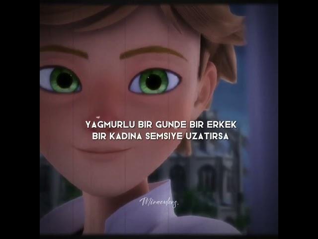 Miraculous Adrienette Edit Mucize Uğur Böceği İle Kara Kedi #miraculous