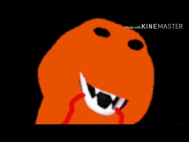 Evil Barney (Orange Form) Jumpscare