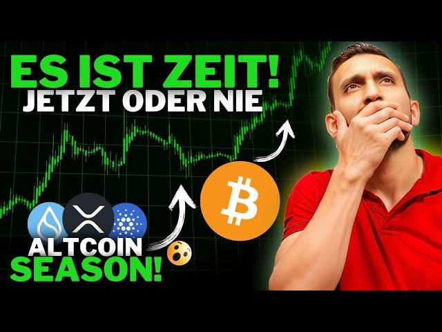 Bitcoin: Es ist soweit! Altcoin-Explosion steht kurz bevor?