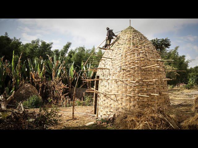 Amazing Woven Bamboo House -Traditional Green Building