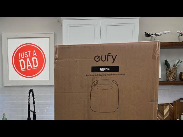 Eufy S1 Pro Self-cleaning Robot mop unboxing Just A Dad Videos is live!