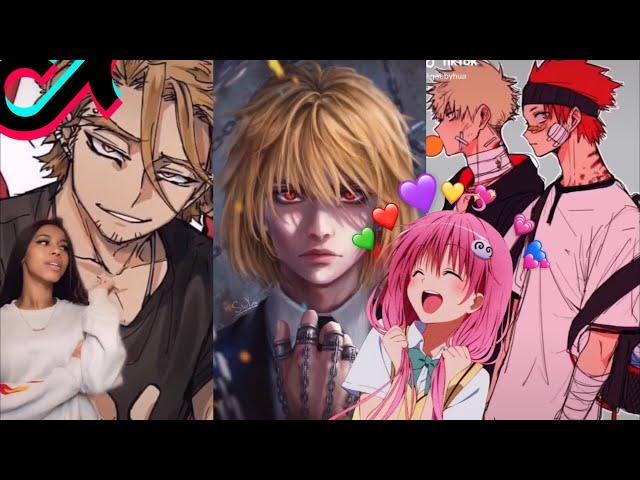 TikTok Girls SIMPING Over Anime Boys •3• || TikTok Compilation