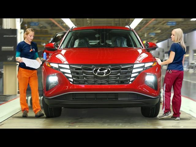 Hyundai Tucson Assembly2024: Factory tour inside Czechia plant – How it's made? {Manufacturing}