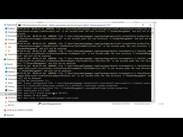 .NET6 | C# | SonarQube | Analyze your code quality