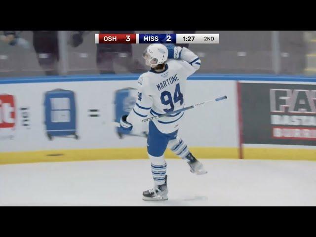 2025 NHL Draft top prospect Porter Martone D-1 Highlight reel video in the OHL