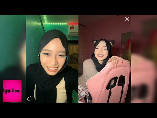 Live Hijab Comel  Putie vs Mina