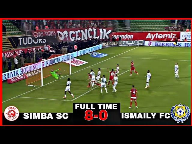 SIMBA YATEMBEZA KICHAPO TAKATIFU UKO MISRI MUDA HUU SIMBA SC (8-0) ISMAILY FC MAGOLI YOTE HAYA HAPA