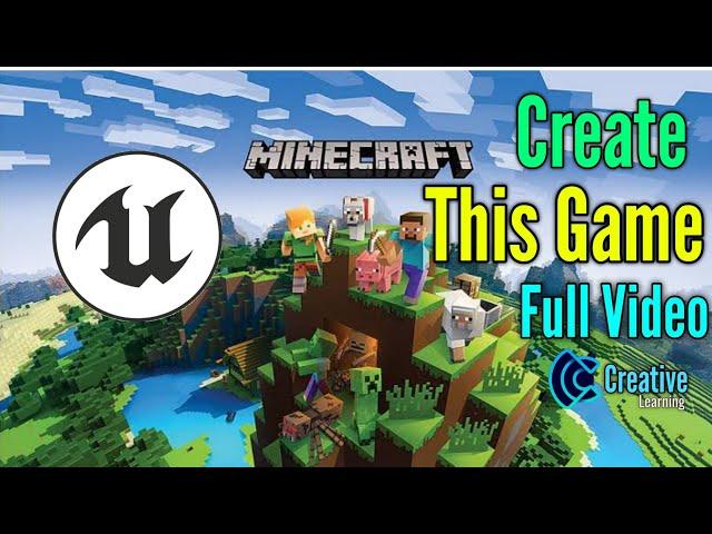 Unreal Engine Minicraft 2 | How to make Minicraft Game in UE4 Add block to delete block free source