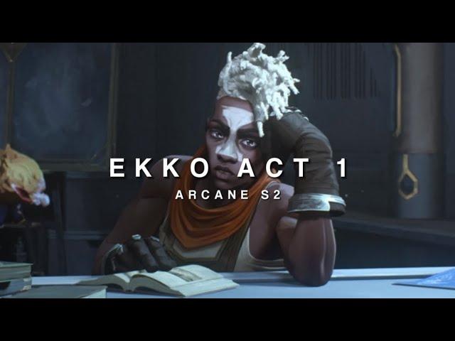 Ekko Season 2 Act 1 Scenes for Editing | ARCANE