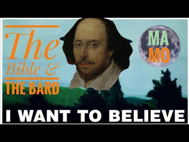 The Bible and the Bard, or: Hidden in Plain Sight