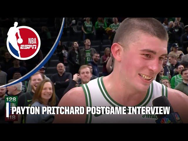 Payton Pritchard reacts to MVP chants after scoring career-high 43 PTS | NBA on ESPN