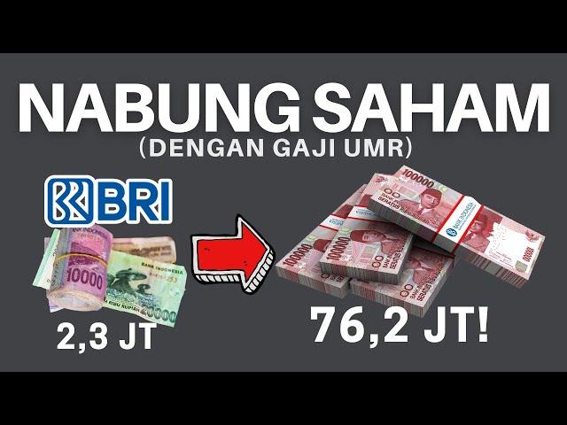 Cara Nabung Saham dengan Gaji UMR