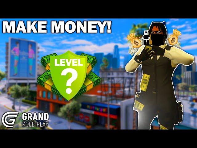 Grand RP: 3 Easy Ways To Make Money At Any LEVEL! | Easy & Fast Money In Grand RP | GTA 5 RP