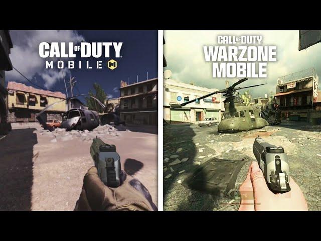 COD: Mobile vs Warzone Mobile - Crash Map Comparison - Which is better?