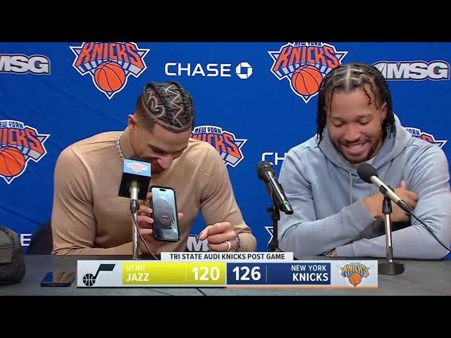 Josh Hart shares Jalen Brunson's reaction when he learned he was traded to the Knicks