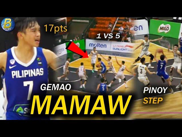 PANALO AGAD ang Batang Gilas | MAMAW ni GEMAO | TAMBAK Malaysia 97-71