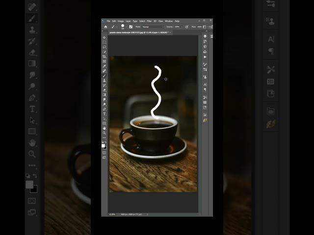 #AdobeTips: Want to create #coffeeart with #vapour? Check out this quick #Photoshop tutorial!