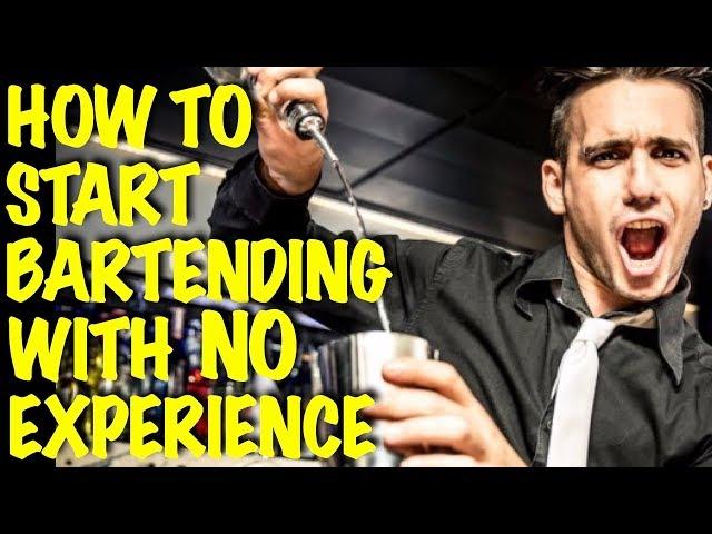 How To Get a Bartending Job with No Experience - Bartending 101