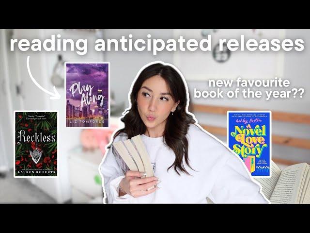 reading anticipated releases🫢 reckless, a novel love story and play along!