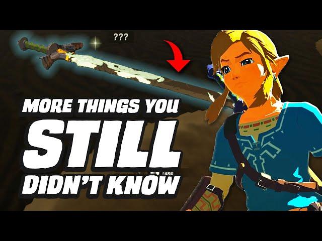 19 MORE Things You STILL Didn't Know In Zelda Breath Of The Wild