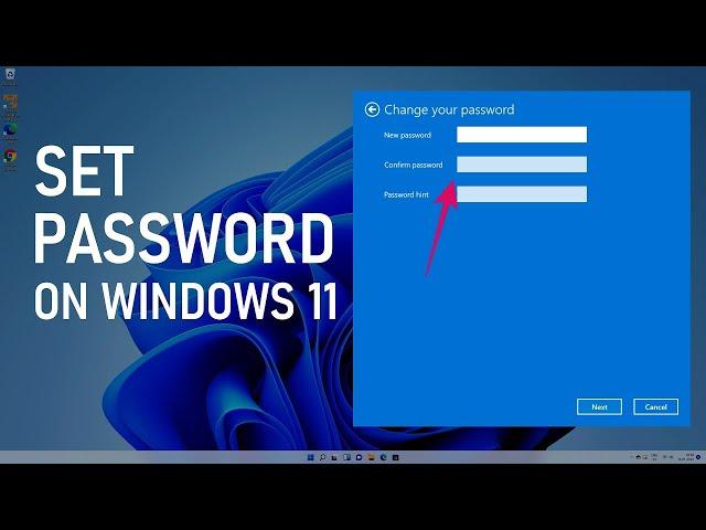 how to create simple password on windows 11