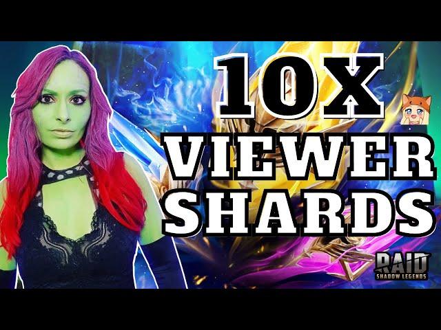 ALL THE GOLD! 10x Viewer Shards • RAID Shadow Legends