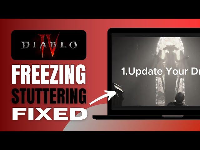 How To Fix Freezing and Stuttering issues in Diablo 4 - Solved!