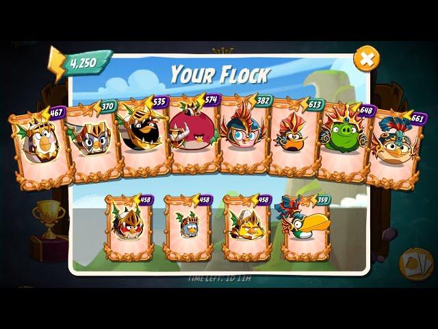 CvC Clan Battle - No Red,Blues,Chuck,Hal - Angry Birds 2