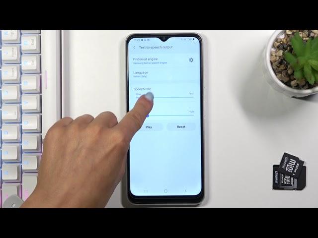 How to Convert Text to Speech in SAMSUNG Galaxy A22 – Manage Text to Speech