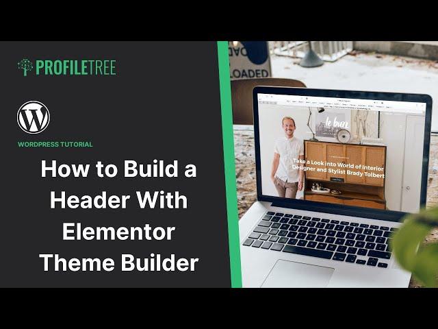 How to Build a Header With Elementor Theme Builder | WordPress | Elementor | WordPress Tutorial