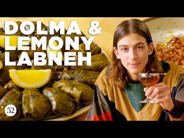 How to Make Armenian Dolma + a Manhattan with Pierce Abernathy | Food52 + Maker's Mark 46