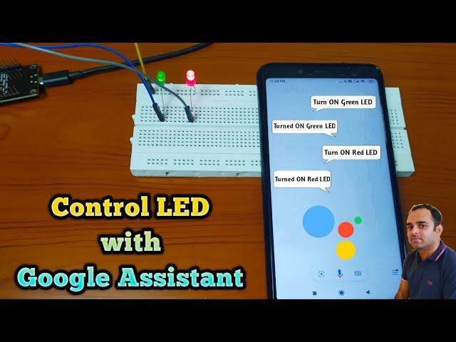 Control LED Using Google Assistant | Adafruit | IFTTT | NodeMCU