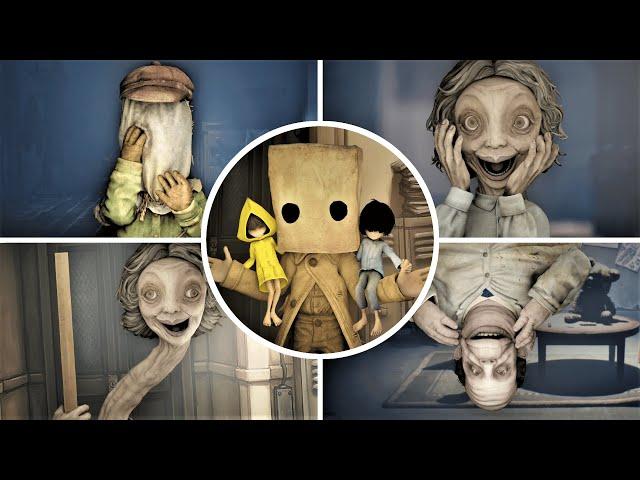 Little Nightmares 2: Big Mono All Bosses Full Game