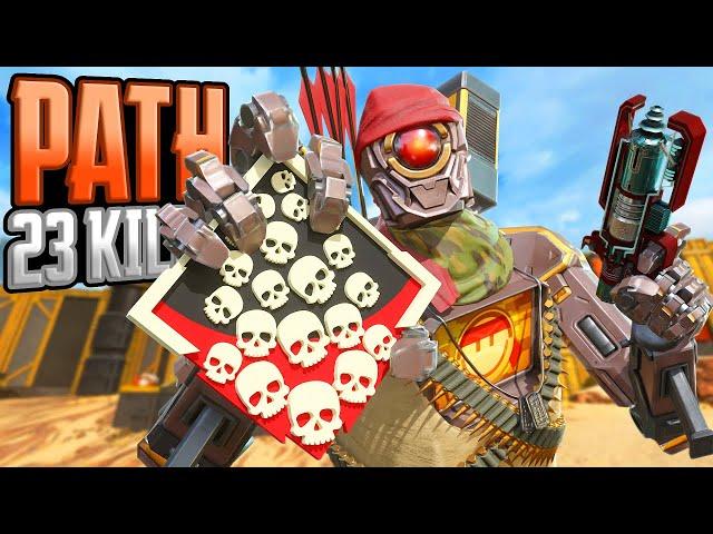 Pathfinder 23 KILLS and 4,800 Damage Apex Legends Gameplay Season 21