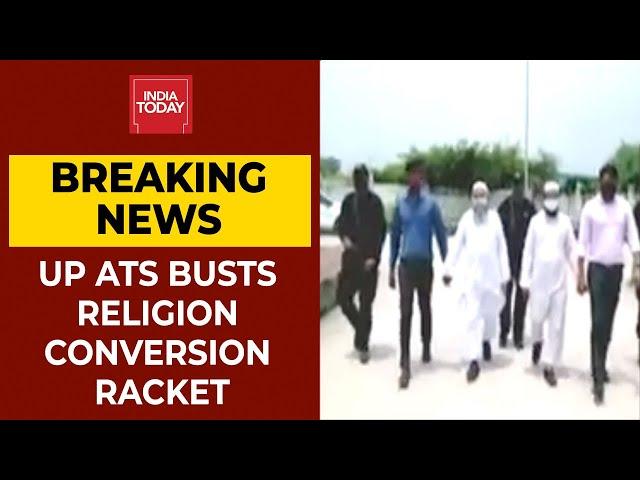 UP ATS Busts Big Religion Conversion Racket In Noida; 2 People Arrested | Breaking News