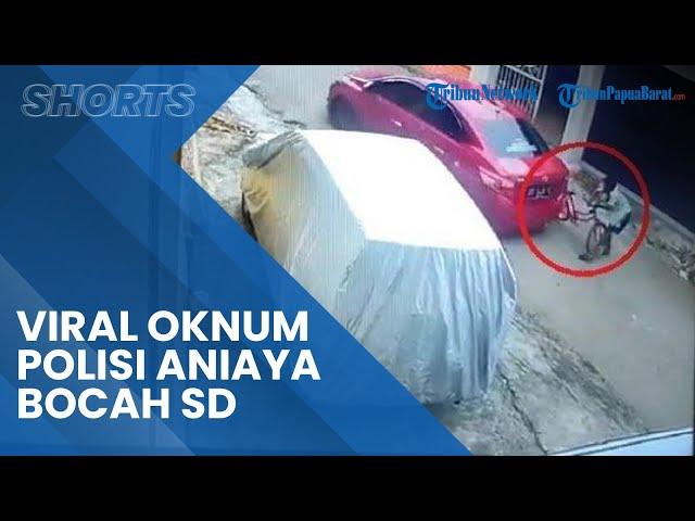 Viral Oknum Polisi di Baubau Aniaya Bocah SD karena Mobilnya Tersenggol Sepeda