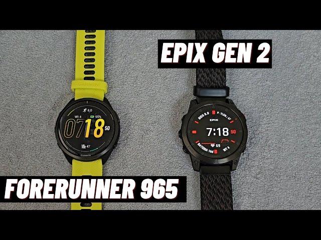 Garmin Epix Gen 2 or Garmin Forerunner 965 ? Which one to buy ?