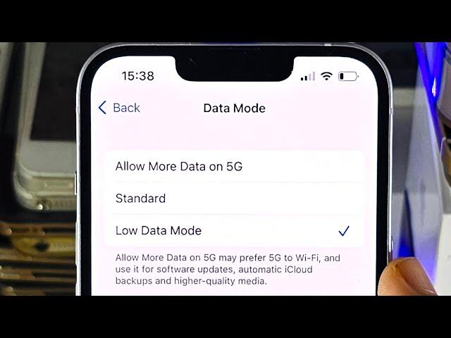 ANY iPhone How To Activate Low Data Mode!