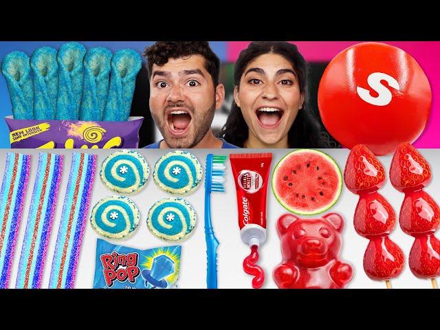 Which Color Causes Cavities !? (Bro vs Sis)