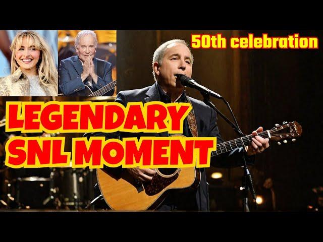 PAUL SIMON Steals the Show at SNL 50th Anniversary