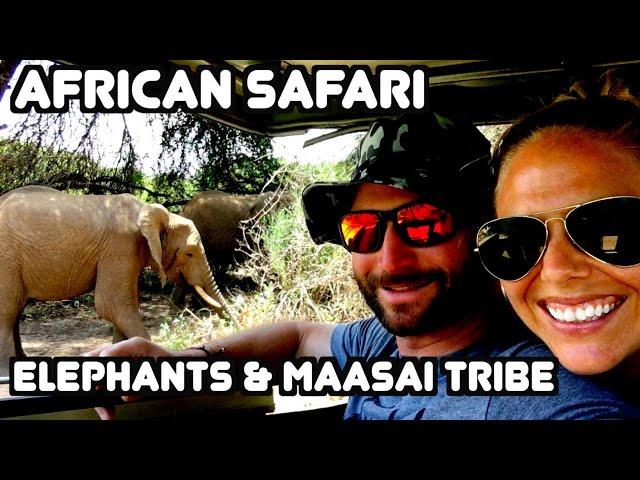 Our African Safari | Maasai Tribe and Lot's of Elephants (Day Two)