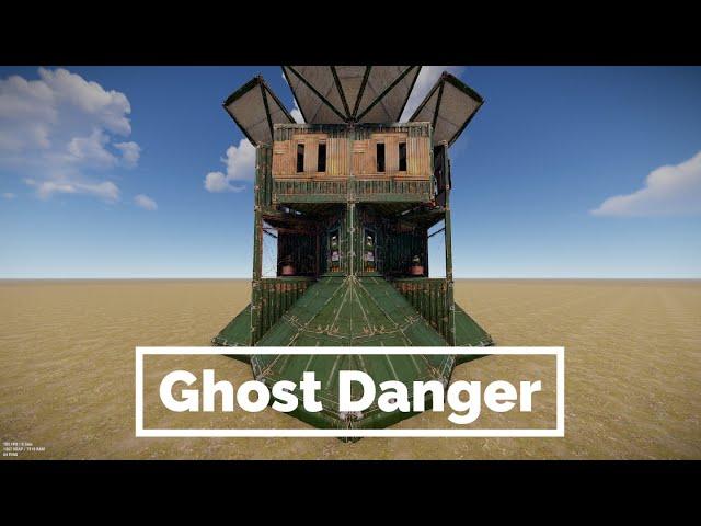 Дом для соло игрока в Раст (Гайд)/Solo Base Design in Rust 2024 "Ghost Danger".