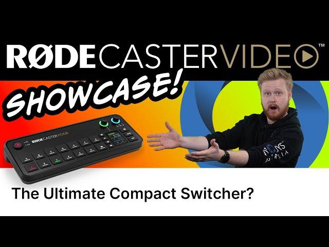 The Ultimate Streaming Switcher? - RODECaster Video Showcase