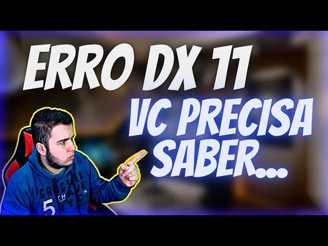 ERRO DX11 Feature Level 10.0 NO VALORANT! *O Que NÃO Te Falaram Sobre Este ERRO!