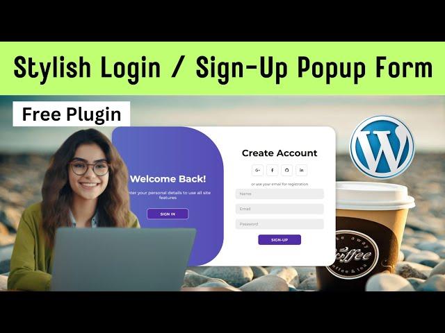 Login Signup Popup Form in WordPress and WooCommerce - 2024