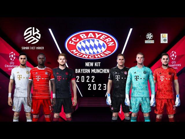 PES 2021 NEW KIT 2023Bayern Munich kit update 22\23  SERVER-KIT