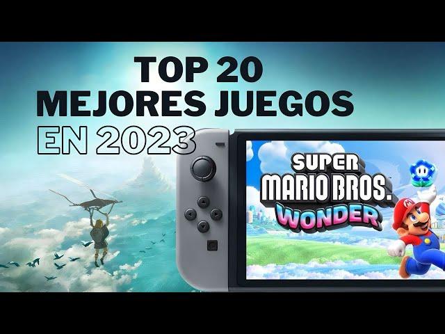 20 mejores JUEGOS de NINTENDO SWITCH!!! (actualizado 2023)