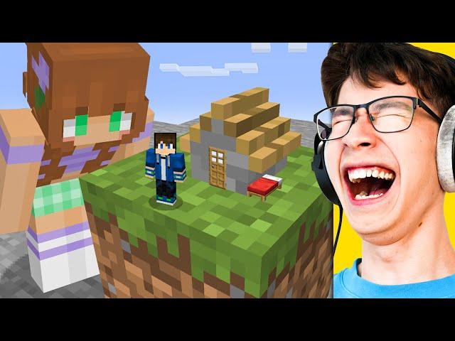 I Fooled a Girl with a TINY Minecraft World