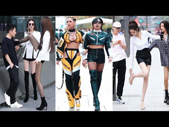 Couple Fashion TikTok in China ️ Street Moments P#169