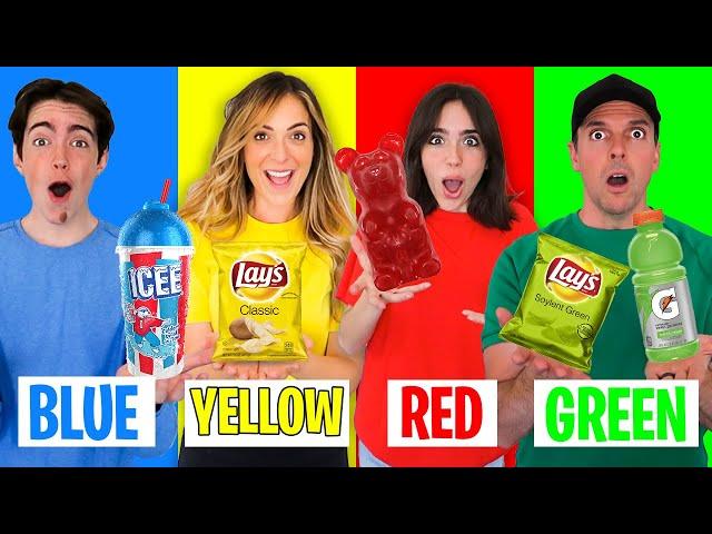 ONE Color of Food for 24 Hours!!